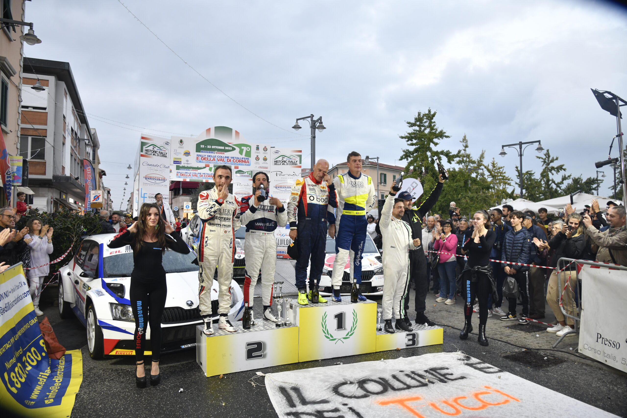 Partenza Arrivo Podio e varie - Rally Colline Metallifere 2022 (3)